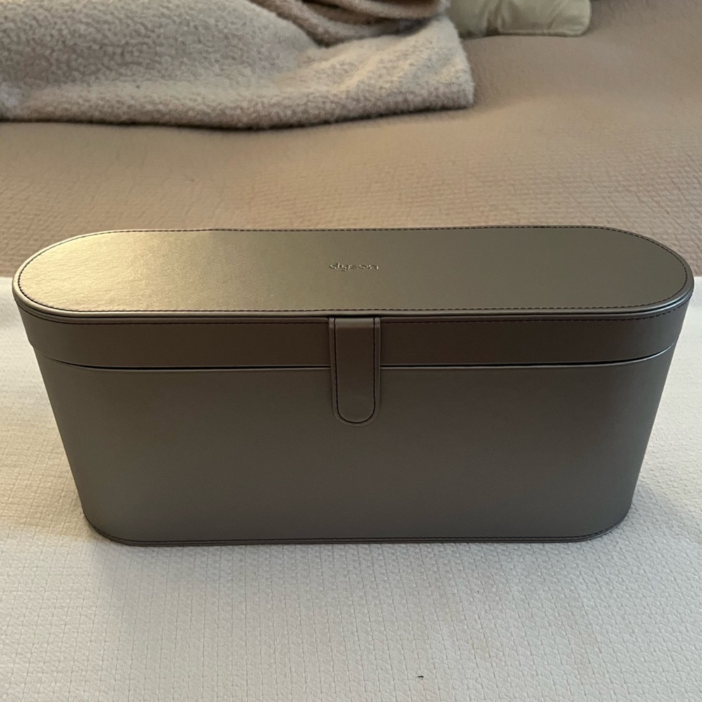 New in box Dyson Supersonic storage case, pewter